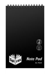 NOTEBOOK SPIRAX P563A PP T/O 200PG BLACK