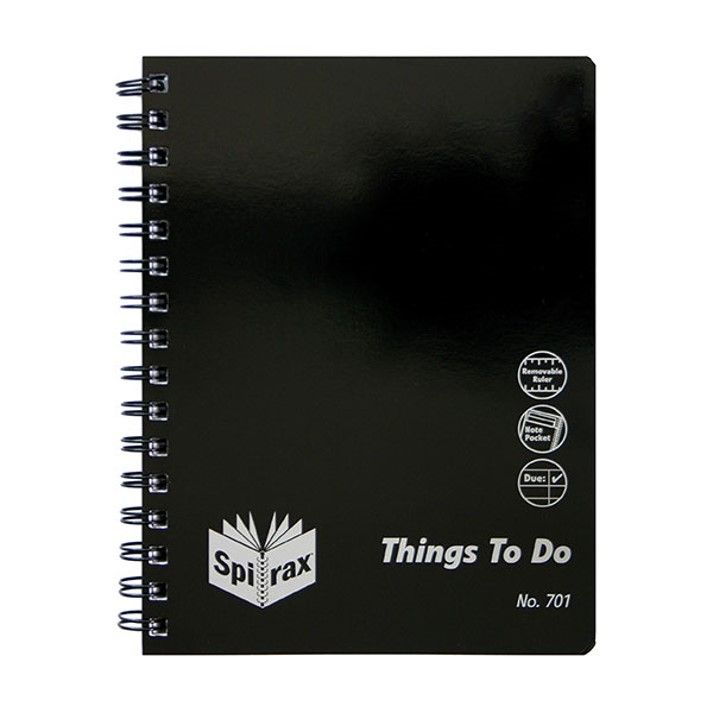 NOTEBOOK SPIRAX 701 A5 THINGS TO DO S/O