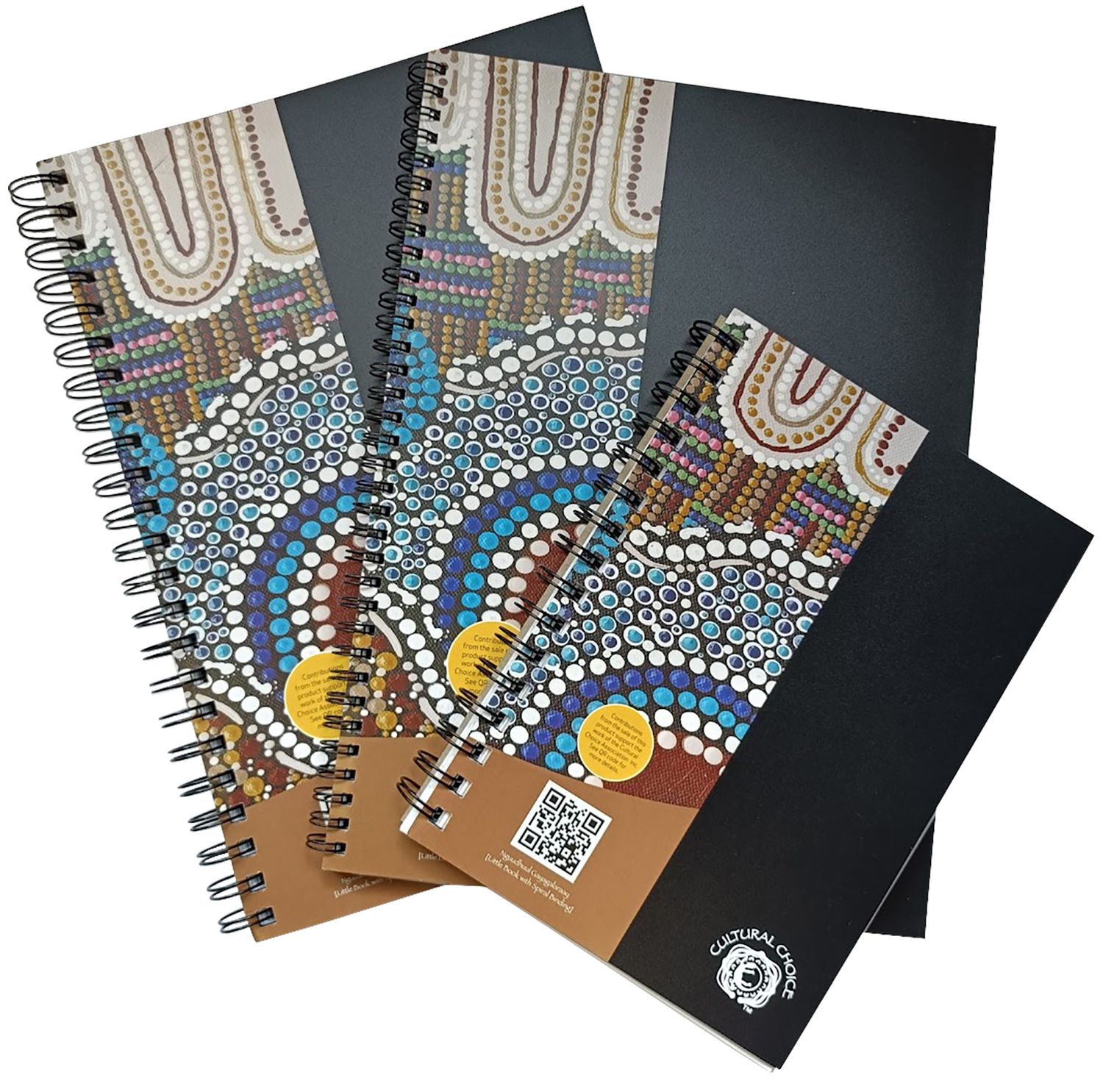 NOTEBOOK CULTURAL CHOICE A5 SPIRAL PP COVER 200PG