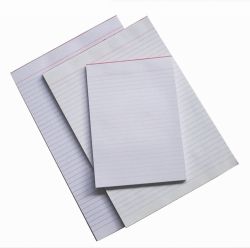 OFFICE PADS QUILL A5 BANK RULED WHITE 90LF 50GSM