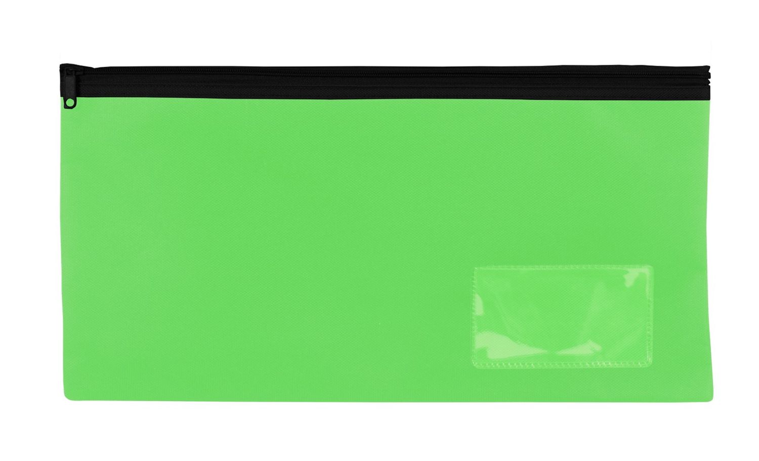 PENCIL CASE CELCO 345X180MM PREMIUM MEDIUM BRIGHTS 1 ZIP LIME GREEN
