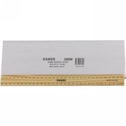 RULER OSMER 30CM WOODEN