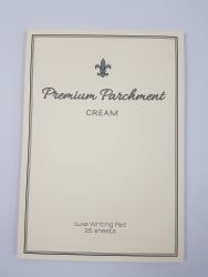 SP- PAD OZCORP 19X14CM PREMIUM PARCHMENT PAPER CREAM