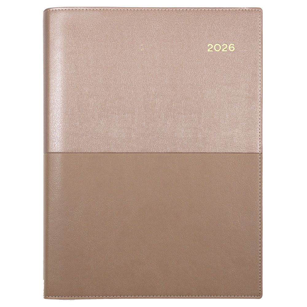 DIARY 2026 COLLINS VANESSA A5 185.V49 1DTP ROSE GOLD