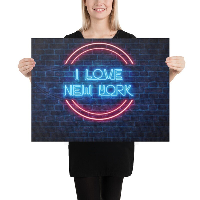 I love new york - Canvas print