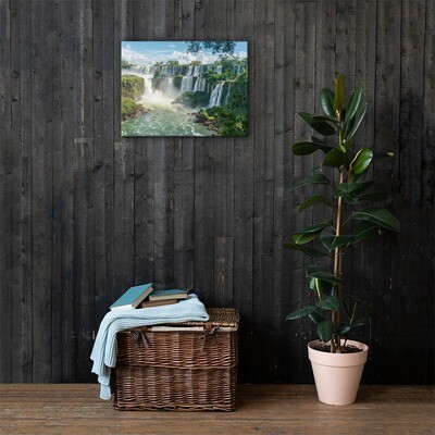 Falls scenery - Canvas print