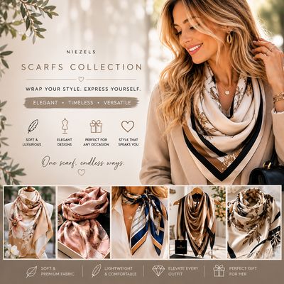 Unique Niezels scarves Available: