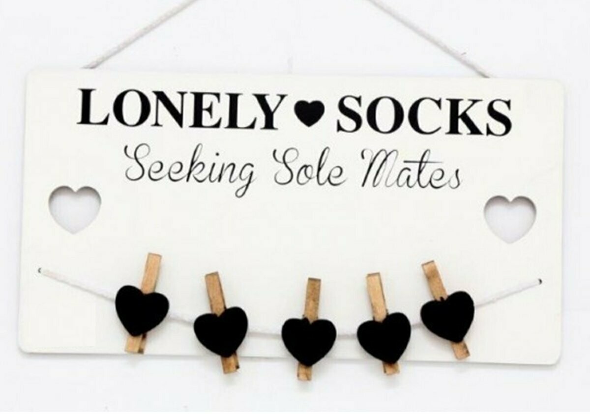 Lonely Socks Pegboard Lonely Socks Pegboard