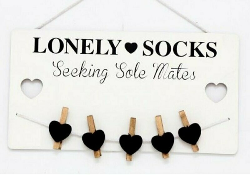 Lonely Socks Pegboard