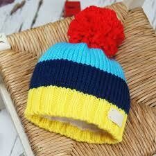 Blade & Rose Bold Stripe Bobble Hat