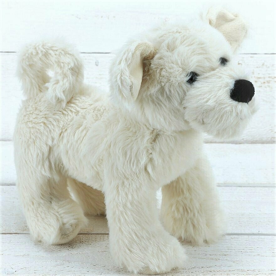 Cream Puppy Cuddly Toy