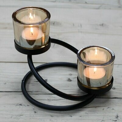 Double Step Candle Holder