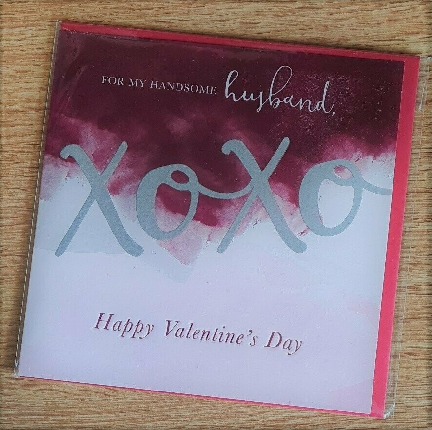 Velvet Ink Darling Husband Valentine's Card