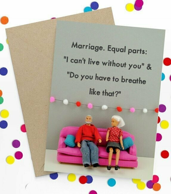 Jeffrey & Janice Equal Parts Card