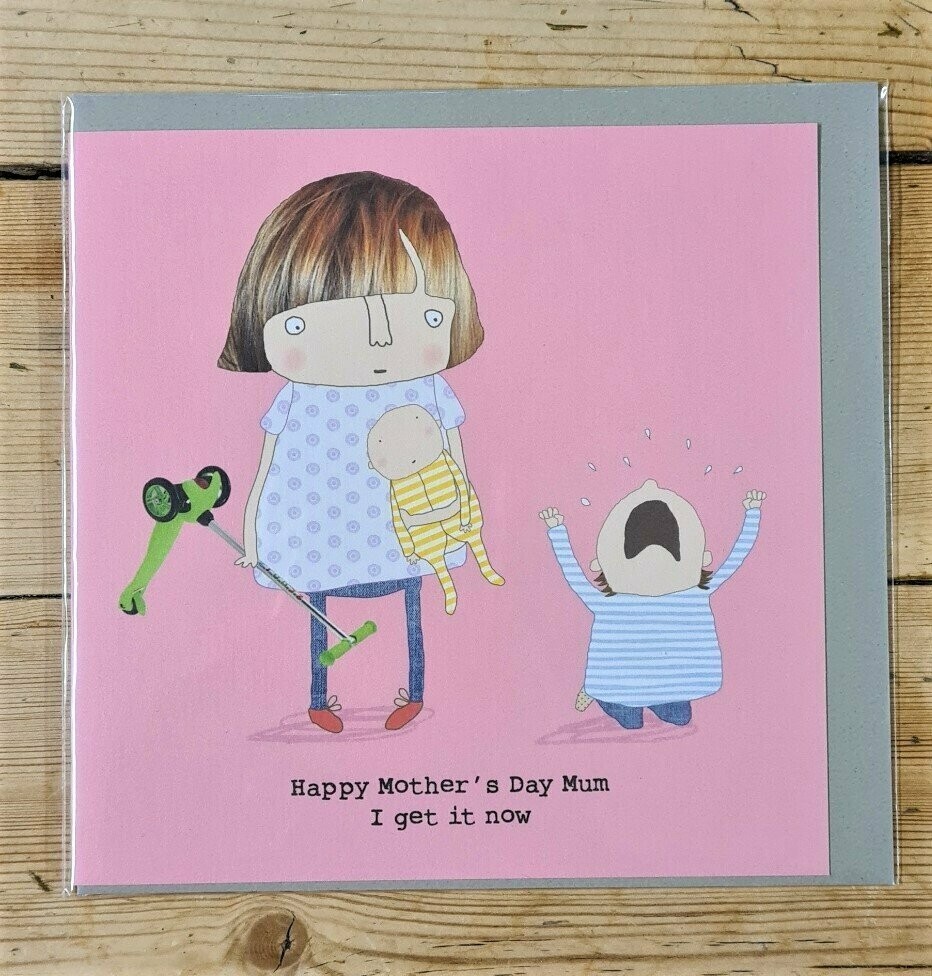 Rosie Made a Thing Mothers Day Get It Now Card