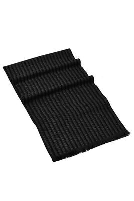 Nailhead Stripe Mens/Unisex Scarf - Grey/Black