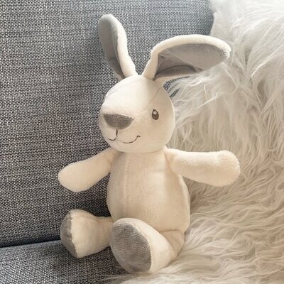 White Bunny Cuddly Toy