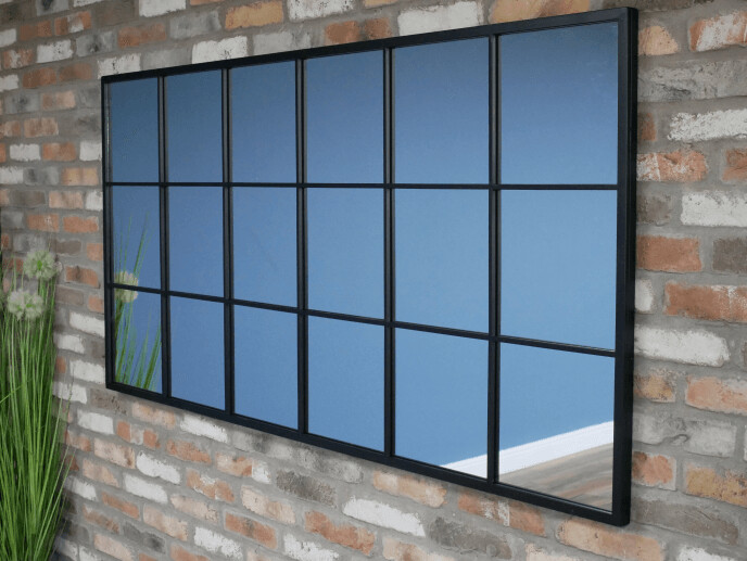 Industrial Window Mirror