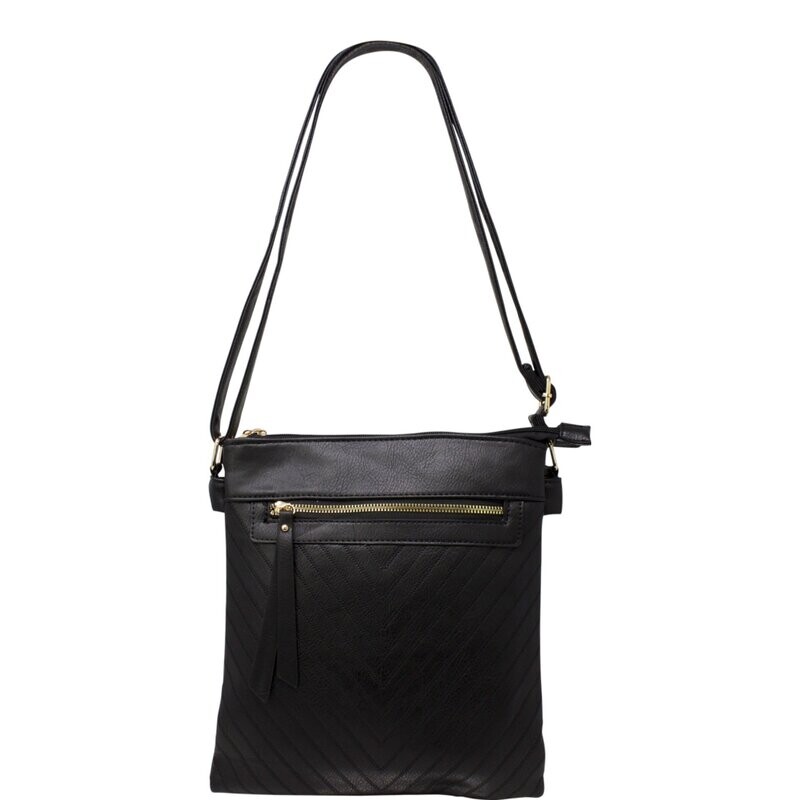 Charlie Cross Body Bag - Black