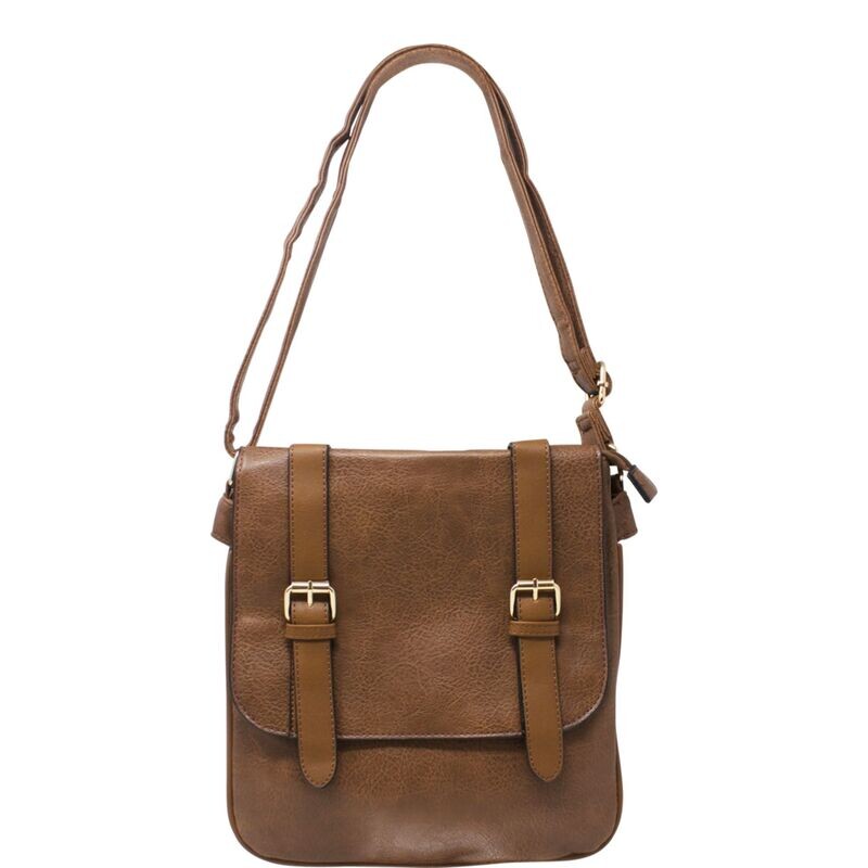 Jamie Messenger Bag - Brown