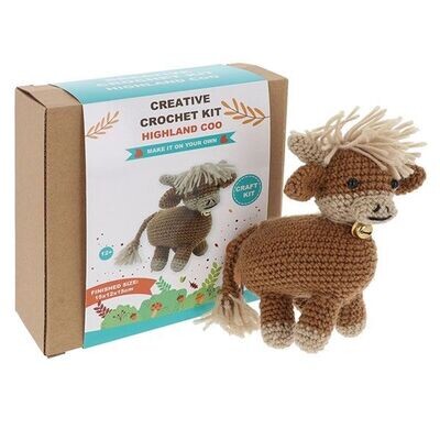 Crochet Kit - Highland Cow