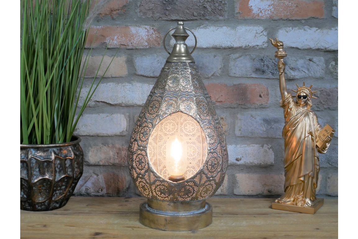 Moroccan Style LED Lantern