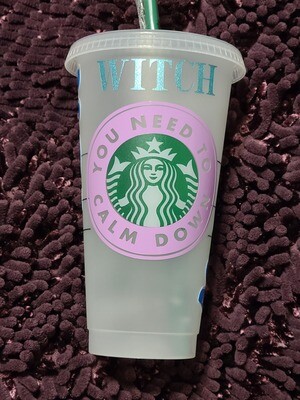 Vaso Starbucks Reusable Personalizado