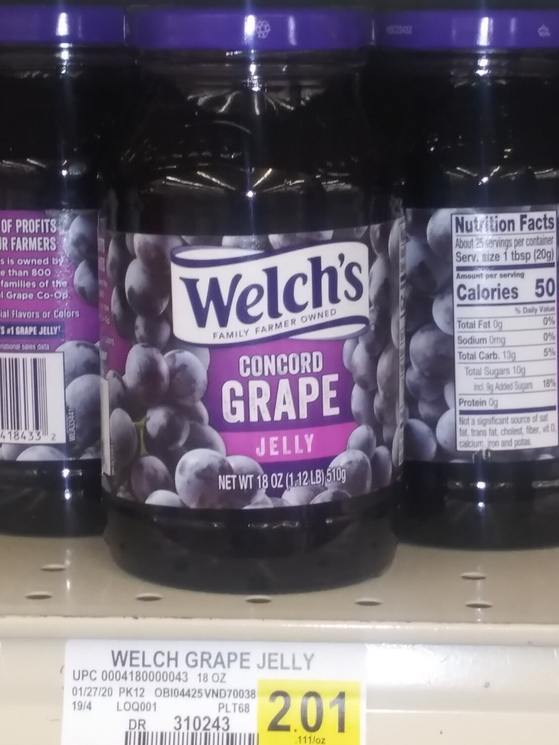 Cash Saver: Welch's Concord Grape Jelly (18oz)