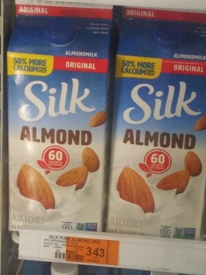 Cash Saver: Silk Almond Milk 64fl oz (Original,Vanilla)