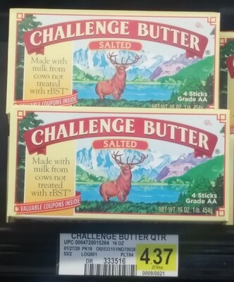 Cash Saver: Challenge Butter (Salted) 4 sticks