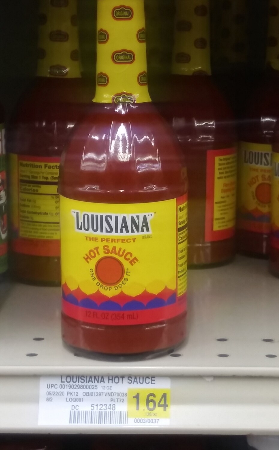 Cash Saver: Louisiana Hot Sauce 12fl oz
