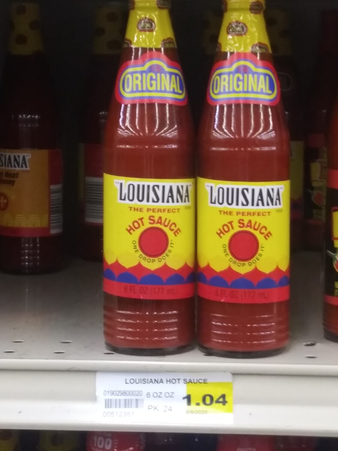 Cash Saver: Louisiana Hot Sauce 6fl oz