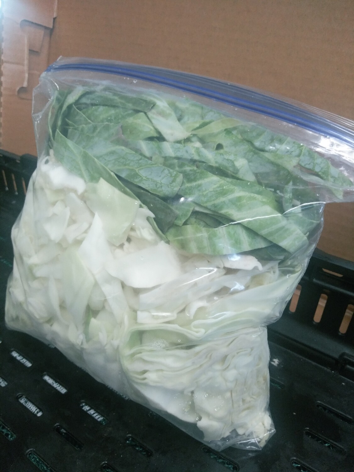Farmers Market: Cut Cabbage
