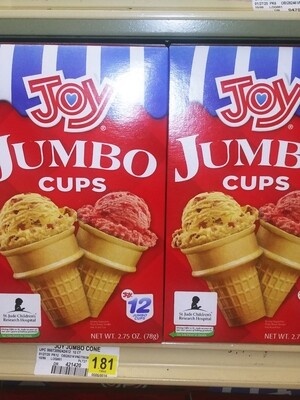 Cash Saver: Joy Jumbo Ice Cream Cups