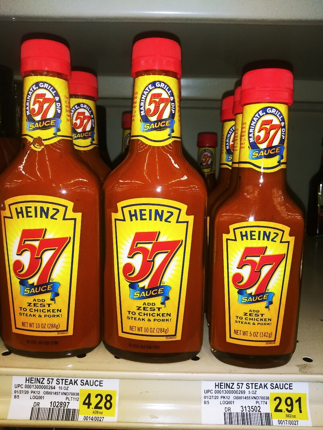 Cash Saver: Heinz 57 Sauce (5oz, 10 oz)