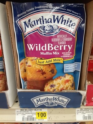Cash Saver: Martha White Wild Berry Muffin Mix
