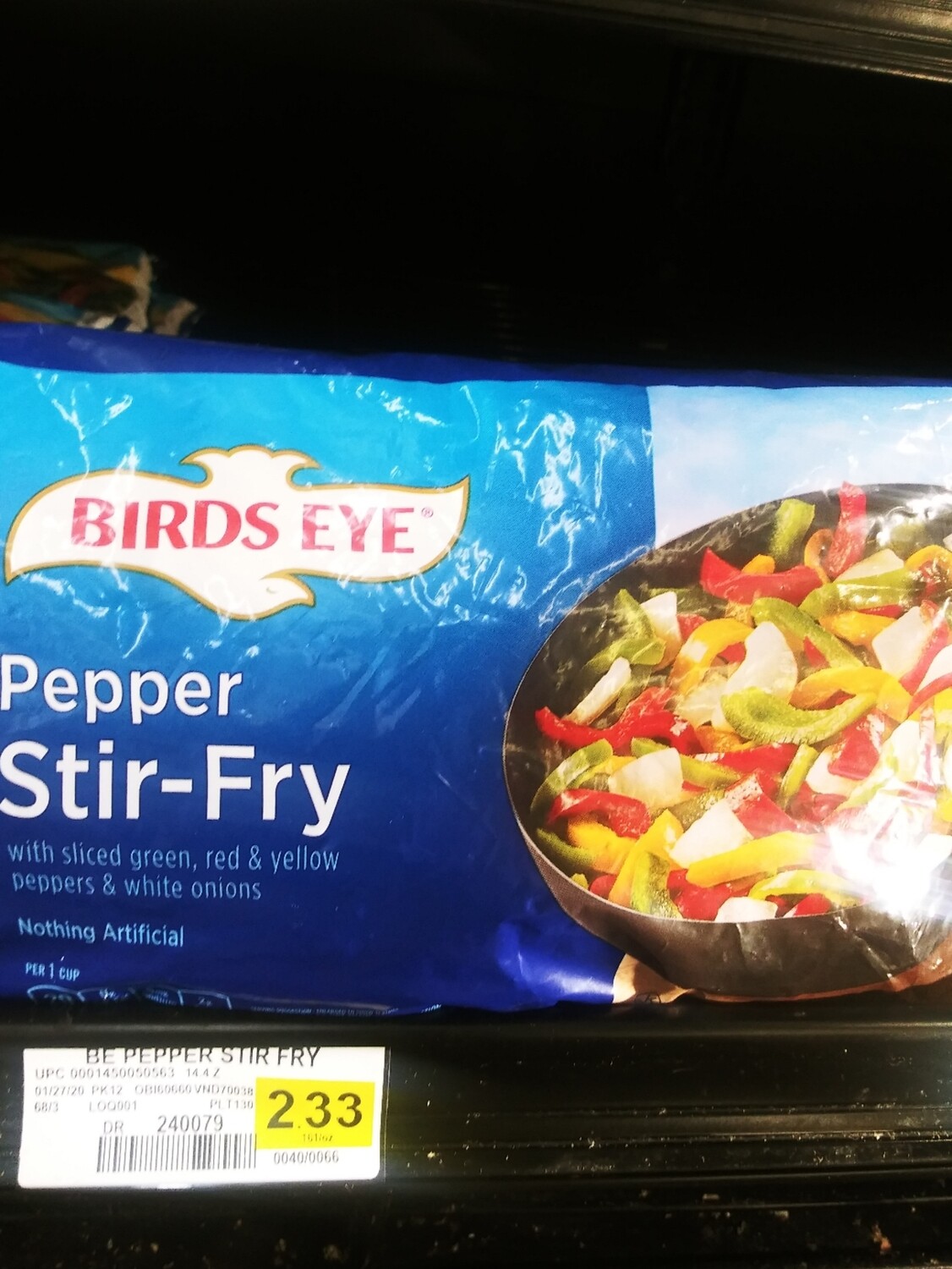 Cash Saver: Birds Eye Pepper Stir Fry Vegetables 14.4oz