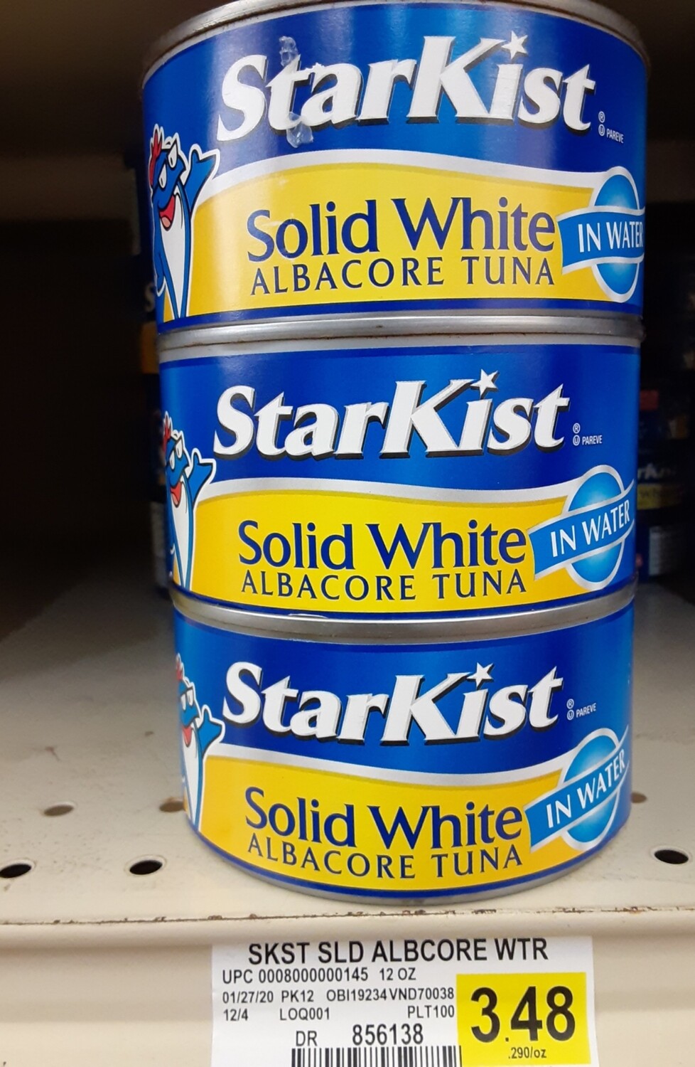 Cash Saver: Starkist Solid White Tuna 12oz