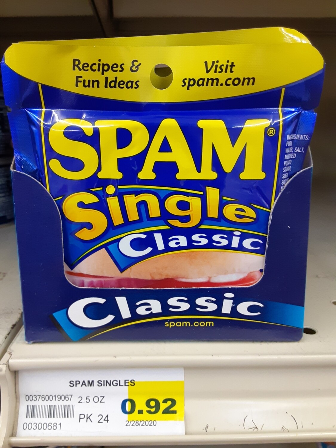 Cash Saver: Spam Single Classic