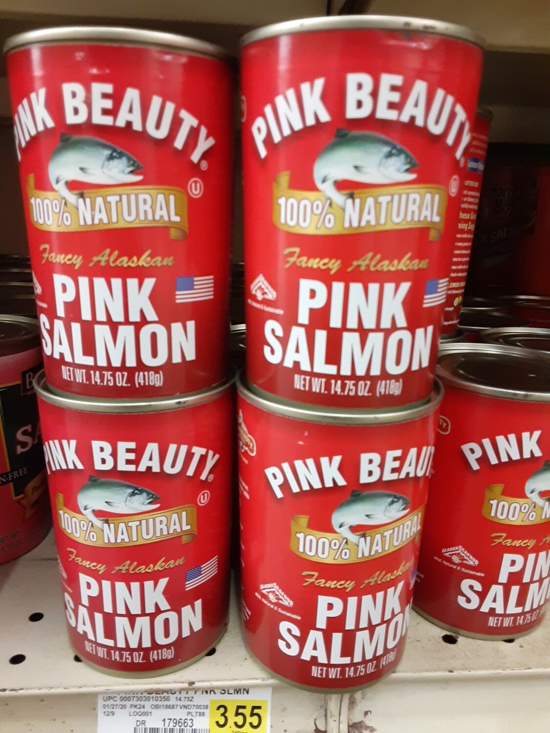 Cash Saver: Pink Beauty Pink Salmon 14.75 oz