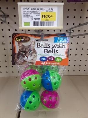 Cash Saver: Cat Pals Balls With Bells