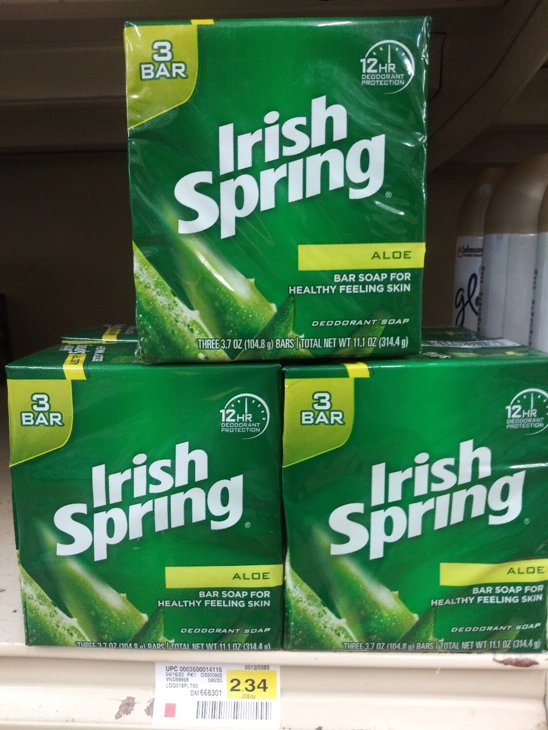 Cash Saver: Irish Springs Bar Soap 3 pack