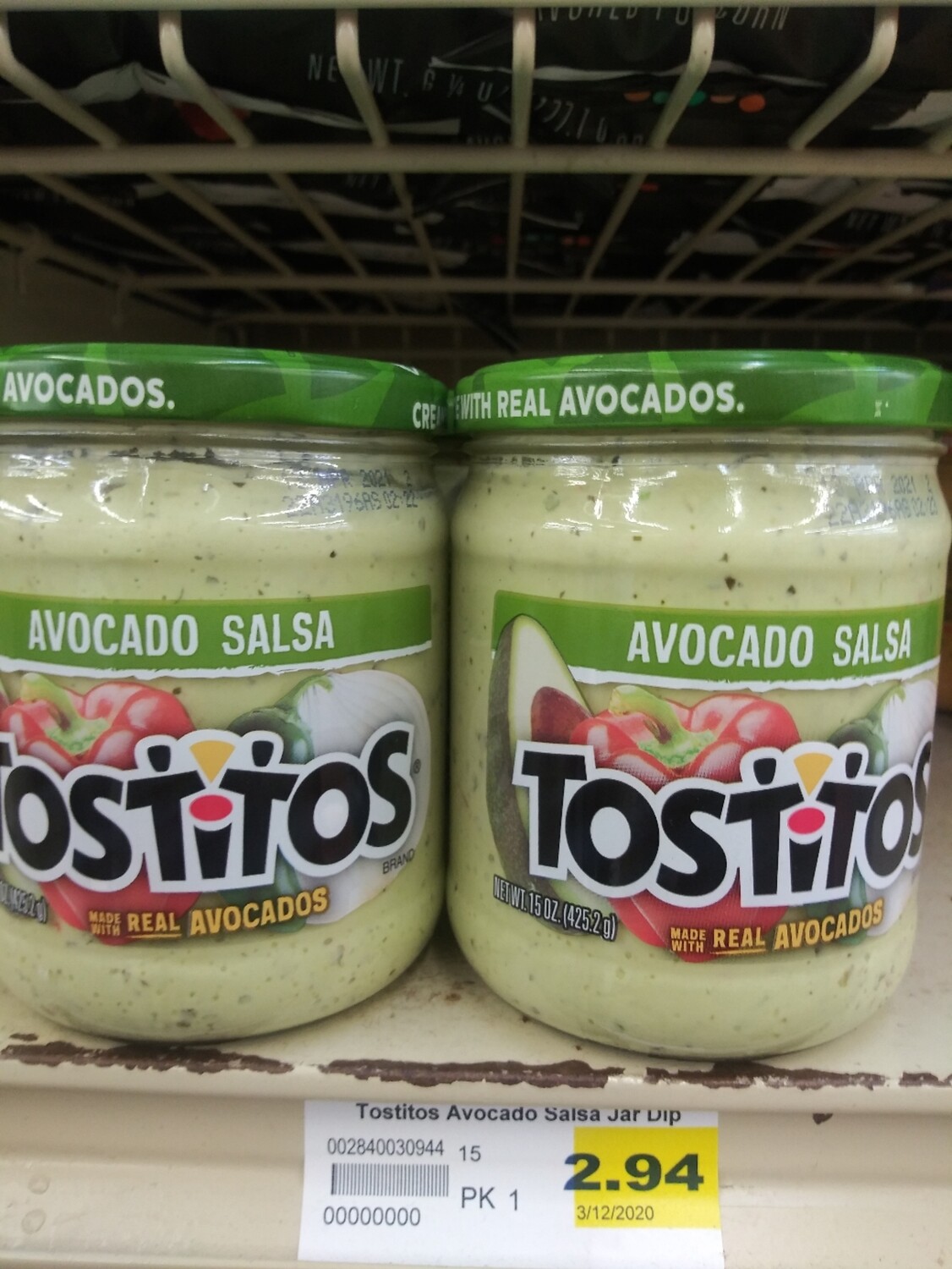 Cash Saver: Tostitos Avacado Salsa