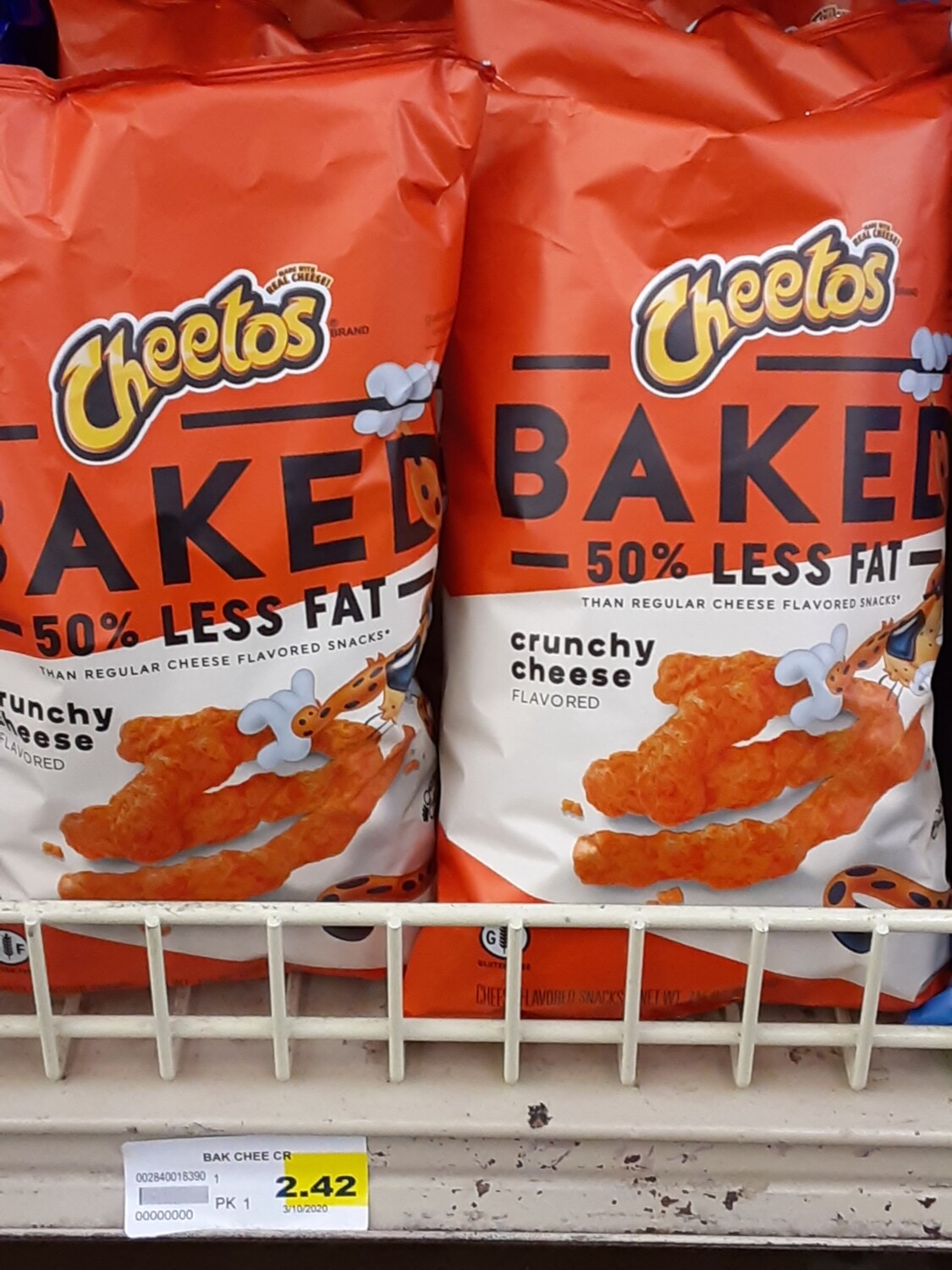 Cash Saver: Cheetos Baked Crunchy Cheese Chips 7 5/8 oz