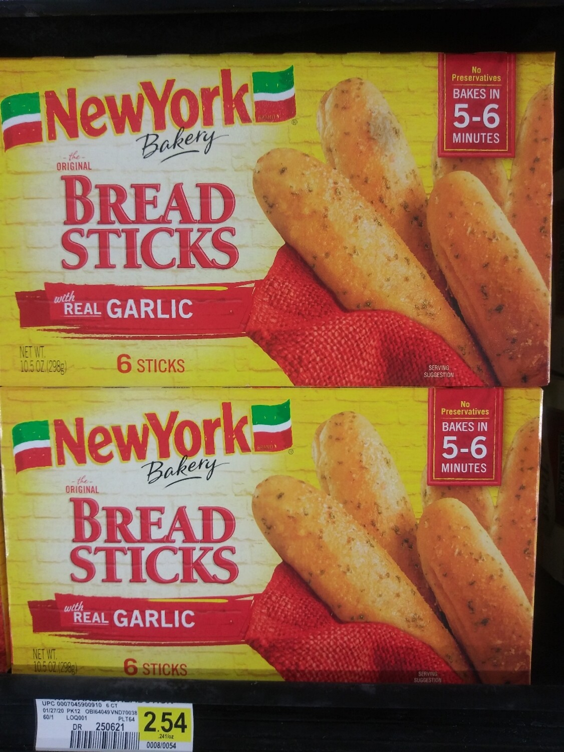 Cash Saver: New York Bread Sticks