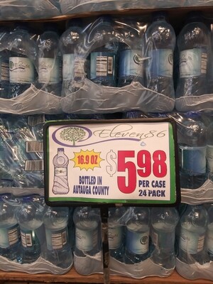 Cash Saver: Eleven 86 24 pack water