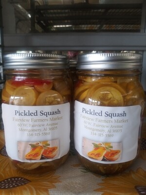 Farmers Market: Pickled Squash