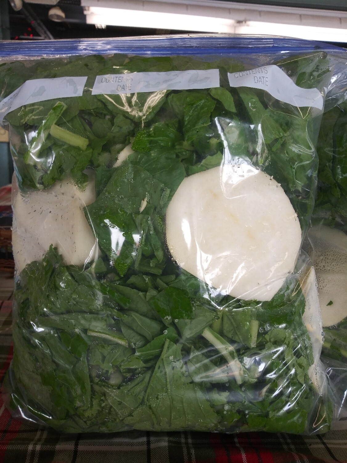 Farmers Market: Turnips w/Root