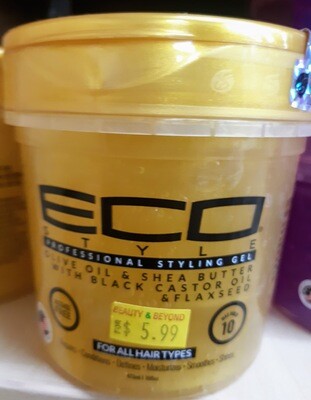 ECO Gel Gold (Shea Butter, Black Seed Oil, Flaxseed)