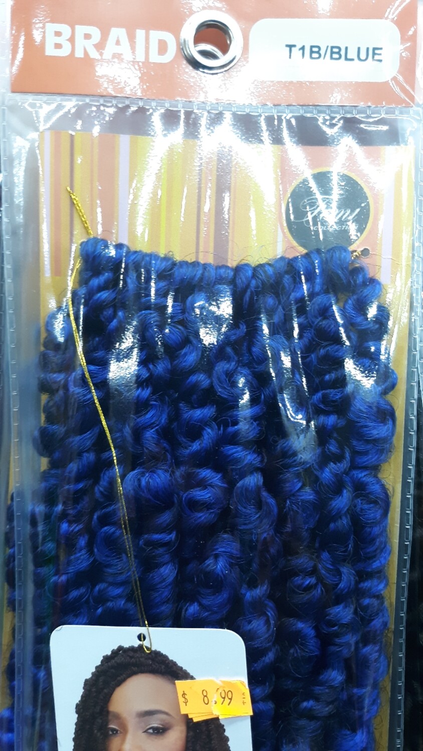 Femi Collection Crochet 14" (T1B/BLUE)